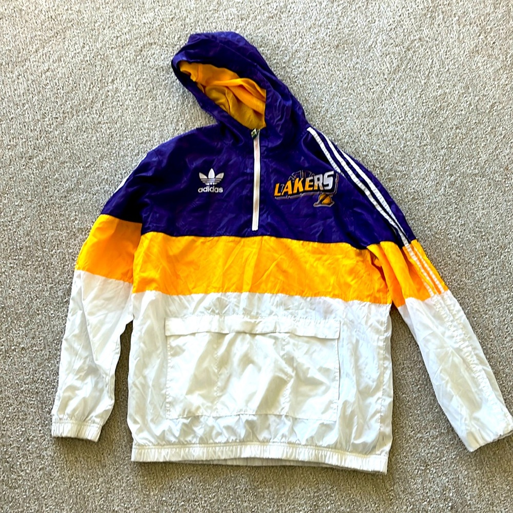 Adidas Lakers Windbreaker